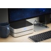 OWC miniStack STX Stackable Storage Enclosure with Thunderbolt Hub Xpansion - Matte Silver Image