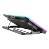 NGS HERO STAND Laptop Cooling Stand with RGB Lighting and 6 Fans Image