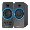 NGS GSX-200 20W SuperBass Stereo Gaming Speakers, Black Image