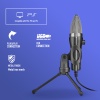 NGS MS120 USB Desktop Microphone with Volume Control and Mute Function Image
