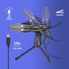 NGS MS120 USB Desktop Microphone with Volume Control and Mute Function Image