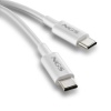 NGS Zyro, 60W USB-C to USB-C Fast Charging 1m Cable, White Image