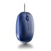 NGS Flameblue, Desktop USB Wired Optical Mouse, Blue Image