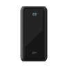 Silicon Power QS28 20,000mAh with LCD Power Bank : 2x USB A Out, 1x Micro USB + 1x USB C In/out, Li-Polymer, QC3.0 & PD fast charging, Black