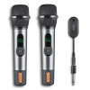 NGS Singer Star Duo Wireless Dual Microphone System with Echo & Volume Controls