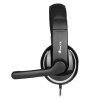 NGS USB Stereo Headphones with Microphone, Black Image