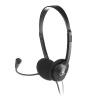 NGS MS103 Headset with Microphone and Volume Control, Black Image