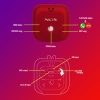NGS 10W Wireless BT Speaker, Roller Coaster - Red Image