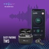 NGS True Wireless BT Stereo Earphones - Artica Crown, Black Image