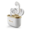 NGS Active Noise Cancelling Wireless BT & TWS Earphones - Artica Trophy, White Image