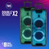 NGS Wild Rave 2, 300W Portable Wireless BT and TWS Speaker with USB Reader and AUX input Image