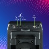 NGS Wild Rave 2, 300W Portable Wireless BT and TWS Speaker with USB Reader and AUX input Image