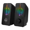 NGS GSX-150, 12W Multimedia Gaming Speakers with RGB Lights, USB Powered Image