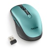 NGS EVO Rust Ice, Wireless Rechargeable Silent Mouse, Green Image