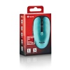 NGS EVO Rust Ice, Wireless Rechargeable Silent Mouse, Green Image