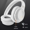 NGS Artica Greed, Wireless BT Headphones, White Image