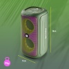 NGS Roller Beast 32W Wireless & Water-Resistant IPX5 BT Speaker, Green Image