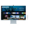 Samsung S32BM80BUU 32 Inch 3840 x 2160 4K Ultra HD Computer Monitor - Blue, White Image