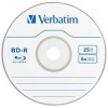 Verbatim Blu Ray BD-R 97238 25GB 6X Branded 10-Pack Spindle Box Image