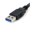 StarTech 6ft SuperSpeed USB3.0 Type-A to Type-B Cable Black Image
