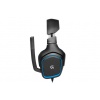 Logitech G430 Gaming Headset 3.5mm Circumaural Blue and Black Image