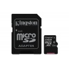 64GB Kingston microSDXC UHS-1 CL10 Memory Card with SD Adapter Image