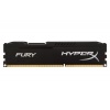4GB Kingston HyperX Fury DDR3 PC3-12800 1600MHz CL10 Single Memory Module - Black Image