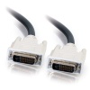 C2G DVI-D Male to DVI-D Male Cable 6FT- Black,White Image