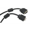 C2G HD15 Male to HD15 Male VGA Video Cable 1ft Lenght - Black Image