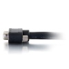 C2G HD15 Male to HD15 Female VGA Video Extension Cable 6ft Length - Black Image