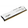 8GB Kingston HyperX Fury PC4-19200 2400MHz DDR4 CL15 DIMM Memory Module - White Image