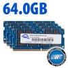 64GB OWC PC4-19200 2400MHz DDR4 CL17 SO-DIMM Memory Kit (4 x 16GB) Image