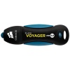 16GB Corsair Voyager USB3.0 Flash Drive - Black, Blue Image