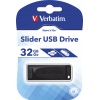 32GB Verbatim Store N Go USB2.0 Retractable Flash Drive - Black Image