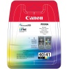 Canon CL-41 Black, Cyan, Magenta, Yellow Ink Cartridge 2-Pack Image