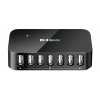 DLink DUB-H7 7-Port USB2.0 Hub - Black
