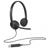Logitech H340 Binaural USB3.0 Wired Headset - Black Image