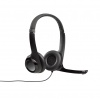 Logitech H390 Stereo Headset - Black Image