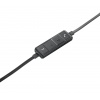 Logitech H650e Monaural Headset - Black, Grey Image