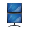 StarTech ARMBARDUOV Dual Vertical Monitor Stand - Up to 27-inch Screen Image