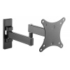 Siig CE-MT1B12-S2 Articulating Wall Mount Monitor Arm - Up to 27-inch Screen - Black Image