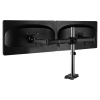 Arctic Z2 AEMNT00050A 4-Port USB2.0 Dual Clamp Monitor Arm - Up to 34-inch Screen - Black Image