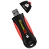 64GB Corsair Voyager GT USB3.0 Flash Drive - Black, Red Image