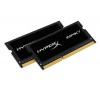 8GB Kingston Hyper X Impact DDR3 SO-DIMM 1600MHz PC3-12800 1.5V CL9 Dual Memory Kit (2 x 4GB) - Black