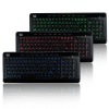 Adesso USB 3 Color Illuminated Compact Multimedia SlimTouch Keyboard - US English Image