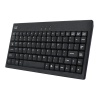 Adesso USB PS2 QWERTY Black Keyboard - US English Layout