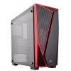 Corsair Carbide Spec 04 Midi Computer Tower - Black,Red