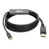 Tripp Lite 6FT USB-C Male to DisplayPort Male Cable Image