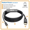 Tripp Lite 6FT USB-C Male to DisplayPort Male Cable Image