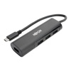Tripp Lite 4-Port USB3.1 Type-A Thunderbolt Hub - Black Image